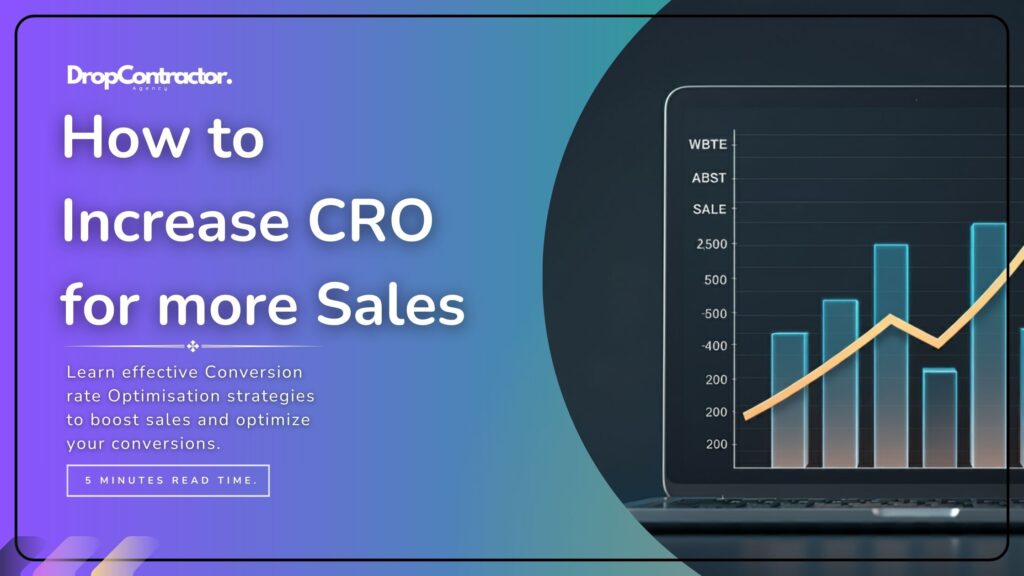 Master Conversion Rate Optimization (CRO) to Get Sales 3 Welcome to the world of online business, where every click matters! In this article, we dive into Conversion Rate Optimization (CRO) and explore how to turn website visitors into delighted customers. Learn how to analyze and optimize your conversion funnel, leverage A/B testing, and use data analytics for continuous improvement. Ready to elevate your sales? Let's unlock the secrets of CRO and create a user experience that captivates and converts.