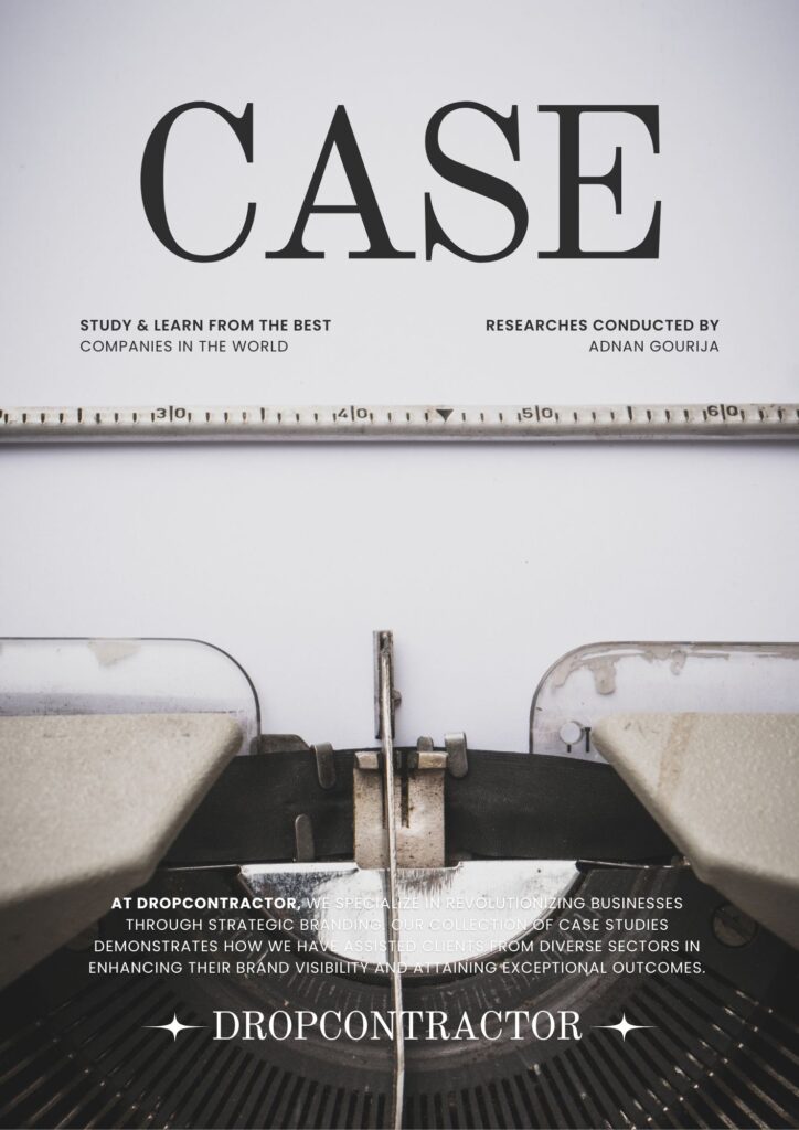 Case Studies At Dropcontractor, I'm passionate about branding and its impact on business success. My case studies showcase not only my own projects but also in-depth analyses of how major companies have leveraged branding to achieve remarkable results.