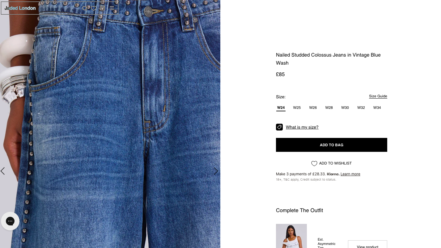 Jaded London: A Case Study Disclaimer: Images  Are Property of the Company: Jaded London