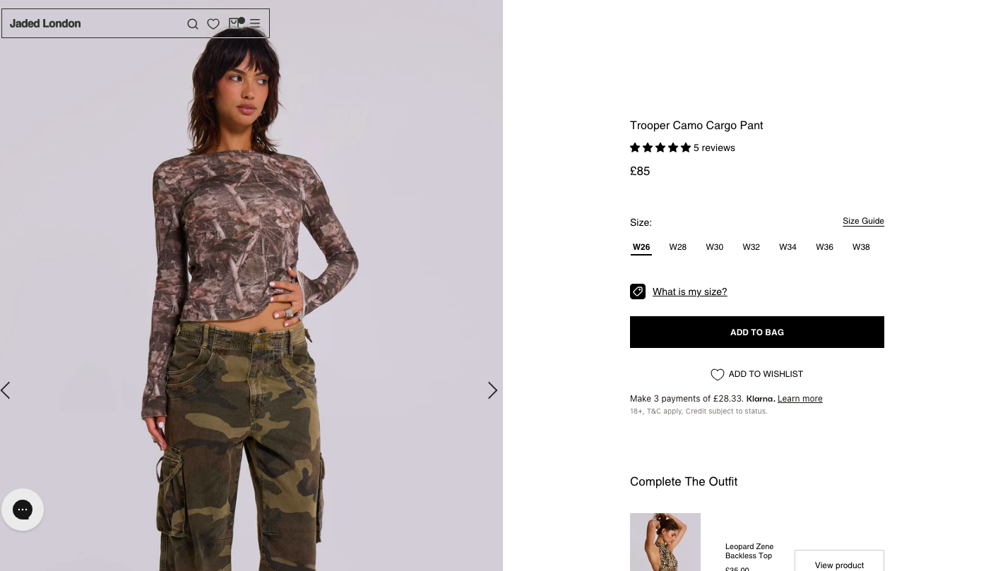 Jaded London: A Case Study Disclaimer: Images  Are Property of the Company: Jaded London