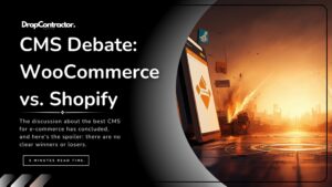 CMS battle, woocoomerce vs shopify