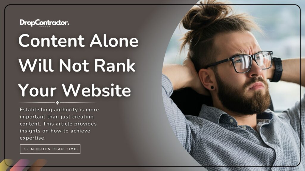 Why Your E-commerce Store Will Never Rank With Content Alone (And What You’re Doing Wrong) 6 Content is king? Not quite. You can pump out blog posts and product descriptions all day, but if you’re not building quality backlinks, leveraging social signals, and fixing your technical SEO, your site is going nowhere. Most e-commerce owners make these same deadly mistakes, and it’s keeping them buried in the rankings. Ready to stop playing it safe and start seeing real results? Buckle up. This article shows you exactly why content alone will never be enough—and how to fix it.