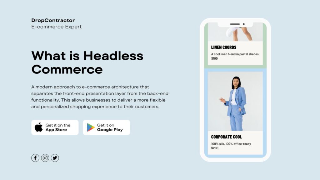 Headless Commerce Explained 2 Headless Commerce Explained headless commerce is revolutionizing the way businesses interact with customers. By decoupling the front-end and back-end of e-commerce systems, brands gain unprecedented flexibility and the ability to deliver personalized experiences across multiple platforms. Explore the key benefits, advanced capabilities, and potential challenges of adopting headless commerce in your business strategy.
